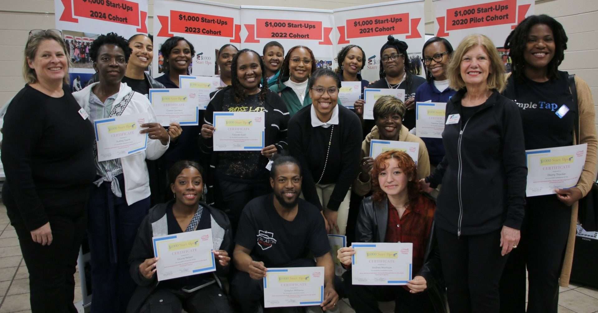 2025 $1,000 Start-Ups Cohort Graduates
